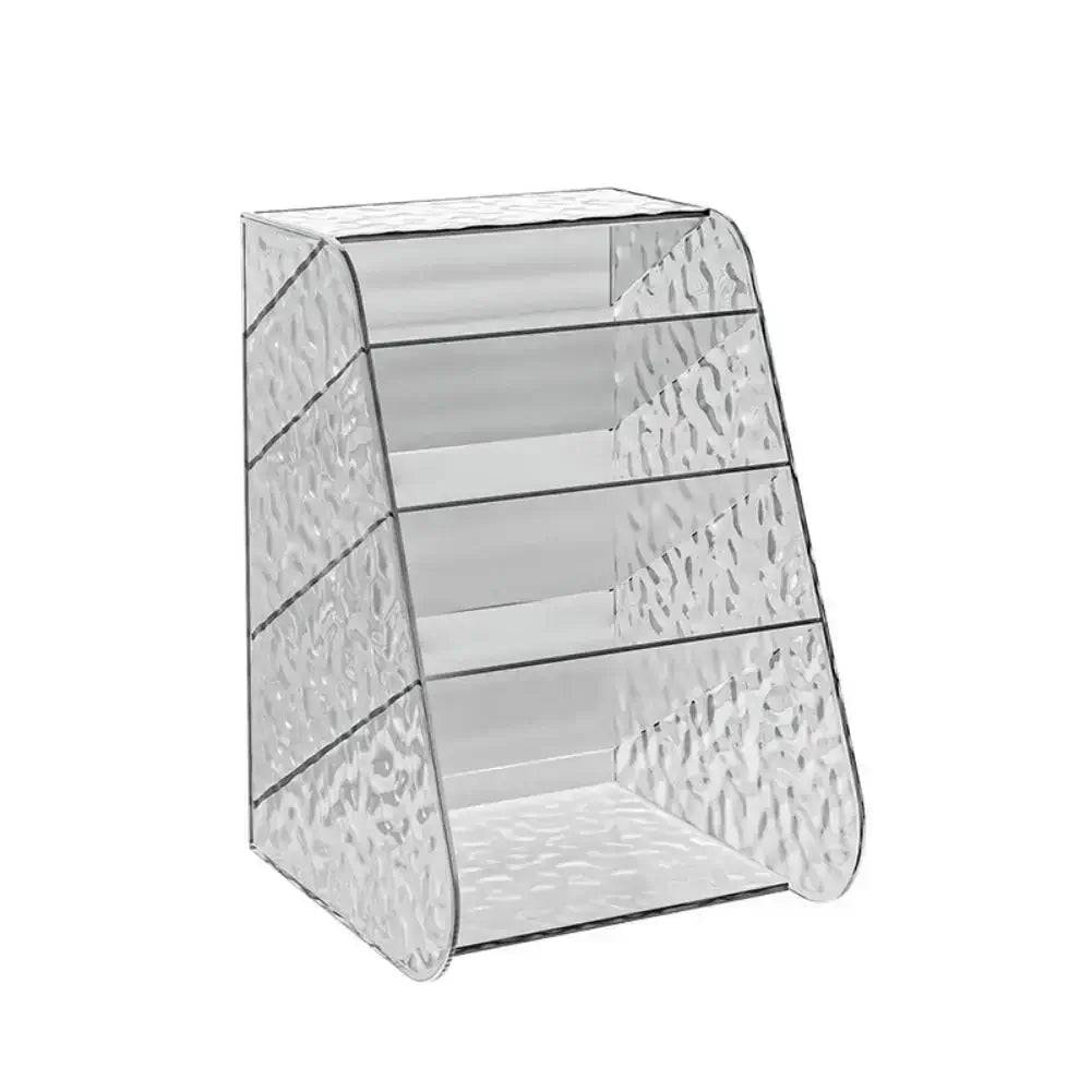 Transparent Plastic Pen Holder & Storage Box