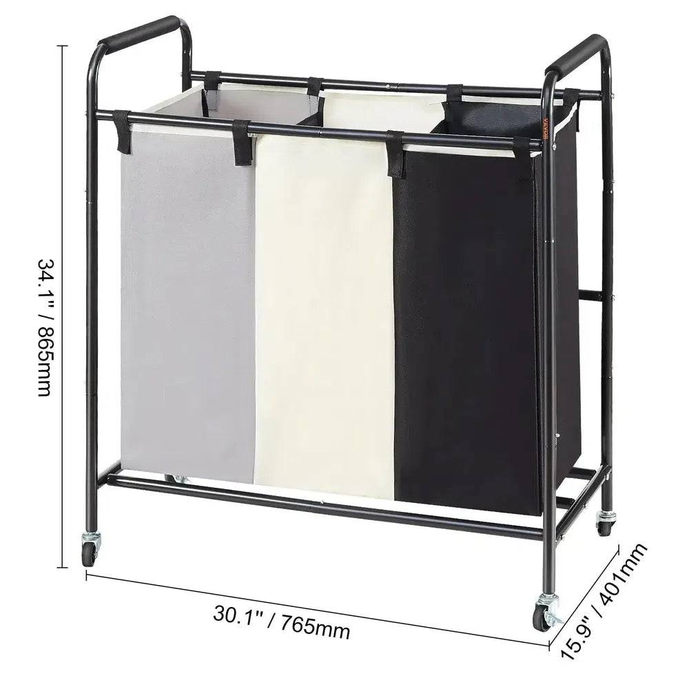 Laundry Sorter Cart with Wheels