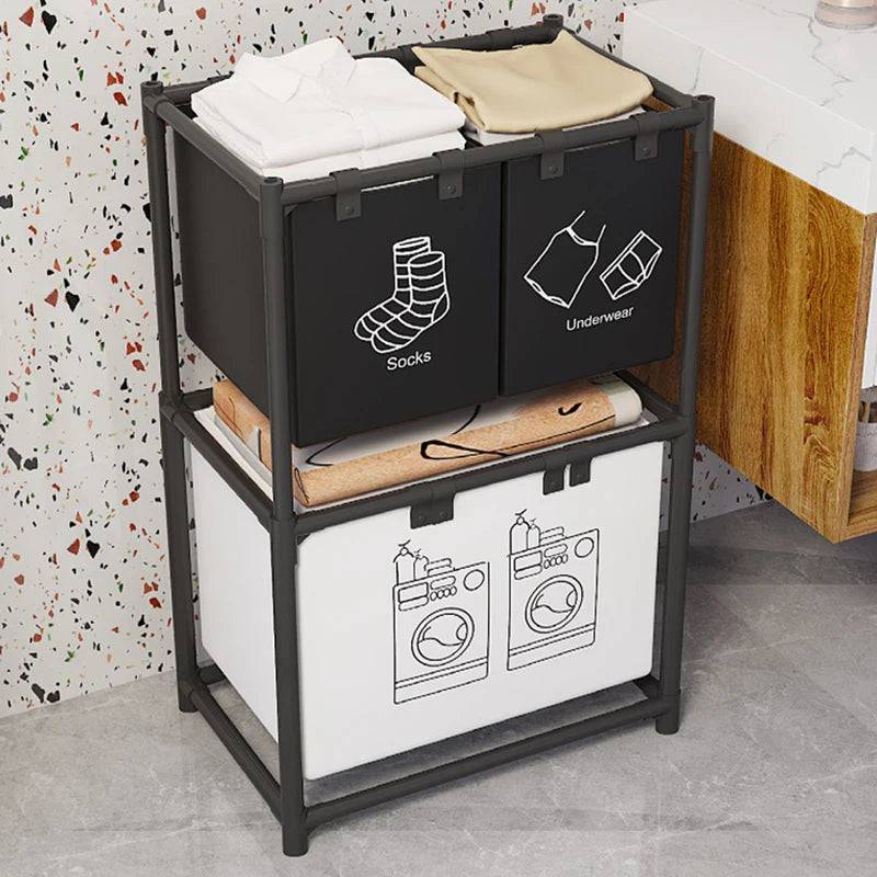 Multi-Functional Laundry and Storage Basket