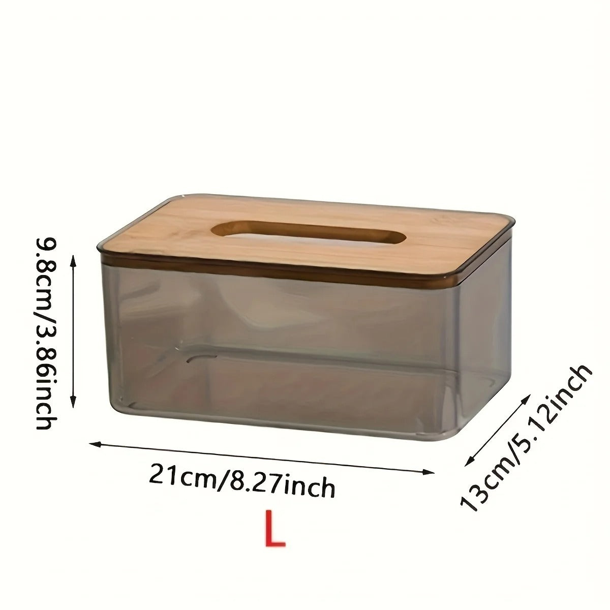 Nordic Minimalist Wooden Tissue Box Cover Holder