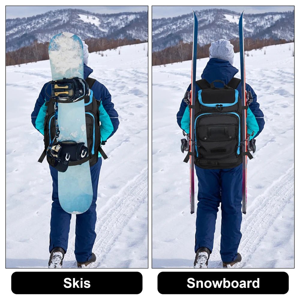 MOUNTAINLOAD – 50L Waterproof Ski Boot Backpack for Gear & Accessories