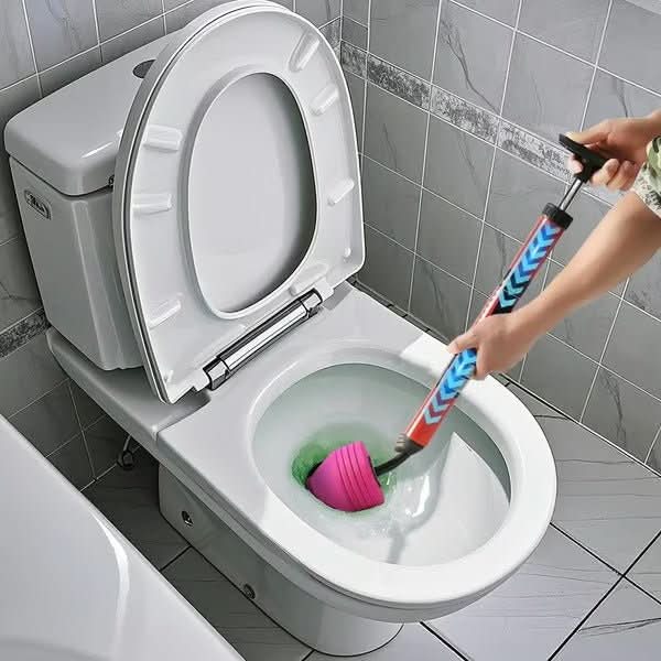 PLUNGAIR – High-Pressure Toilet Unblocker for Effective Clog Removal