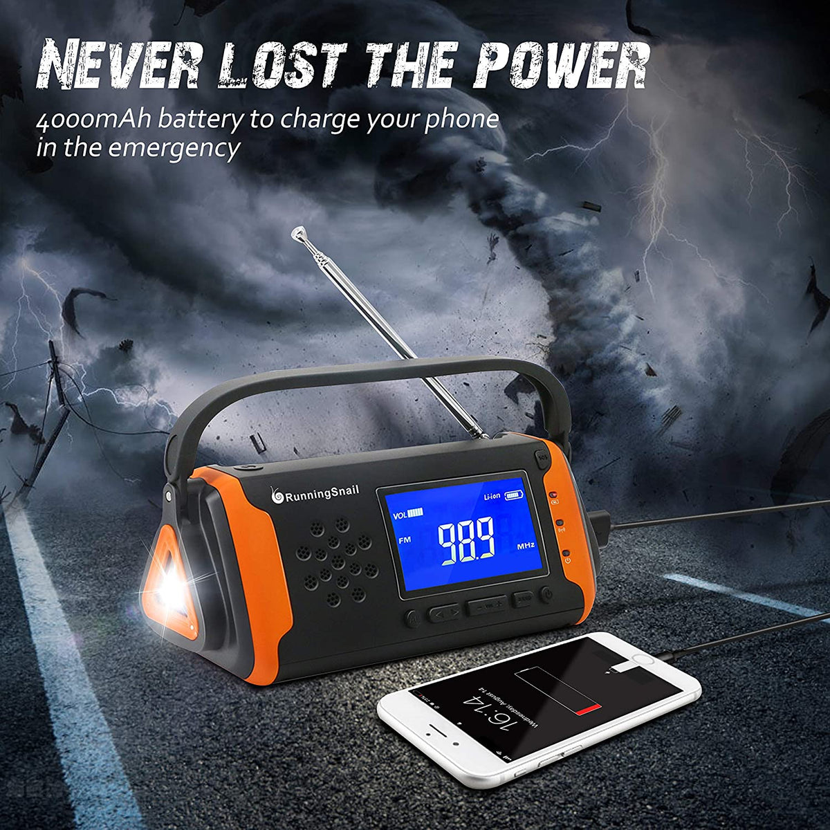 Portable Solar Emergency Radio | Survival