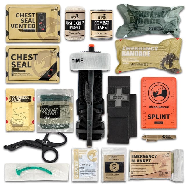 Tactical Outdoor First Aid Survival Kit