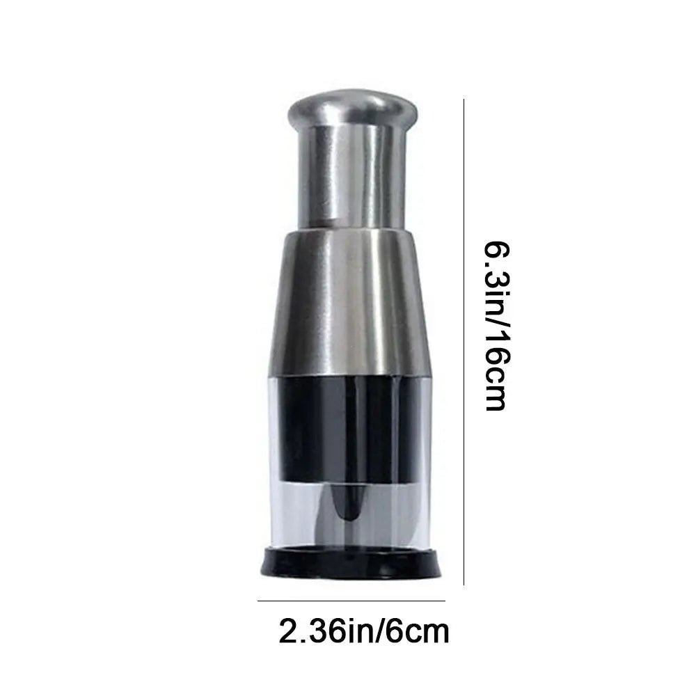 STEELMINCE – Compact Garlic Chopper Featuring Durable Steel Cutting Blades