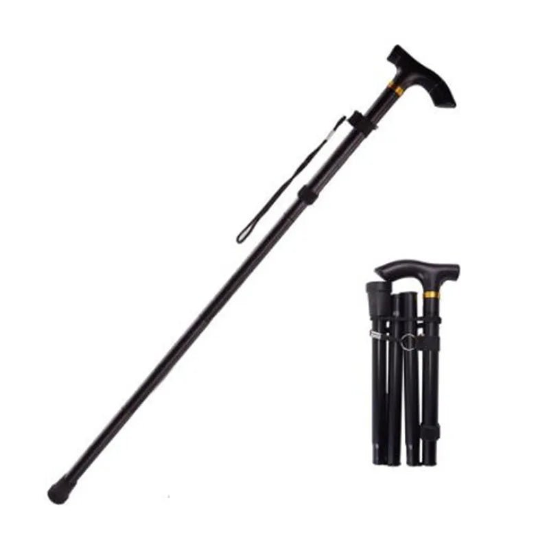 STEPFOLD – Compact Telescopic Folding Walking Stick for Controlled Hiking Support