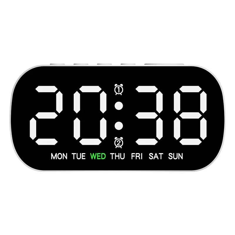 TEMPWATCH – LED Digital Alarm Clock with Dual Alarm & Temperature Display