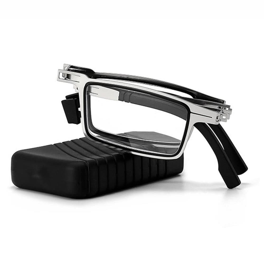 VisionFold Compact Folding Glasses – Ultra-Light, Durable Reading Glasses with Flexible Scratch-Resistant Lenses