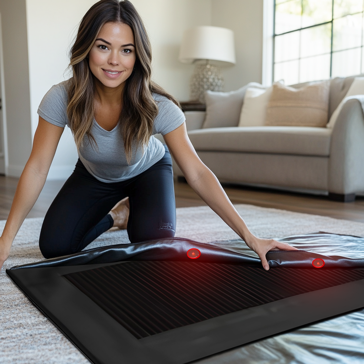 Avichic 3-in-1 Sauna Blanket with Red Light