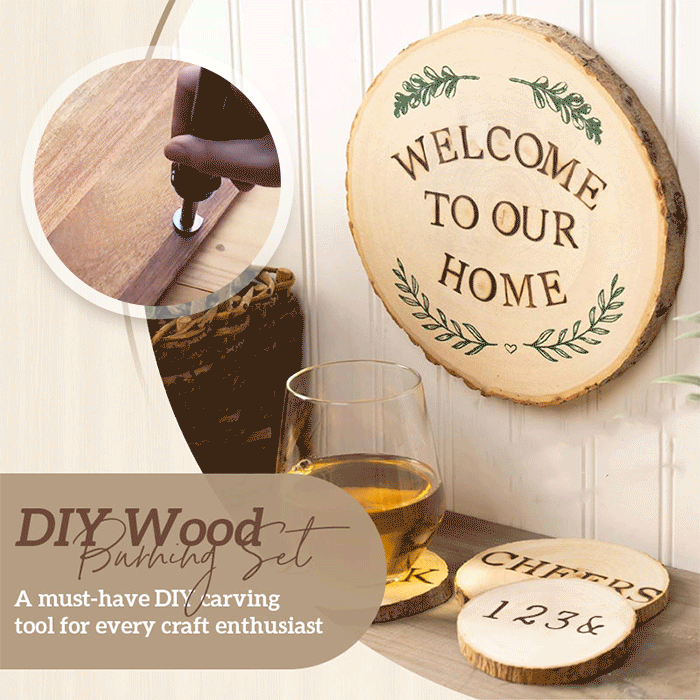 DIY Wood Burning and Carving Set