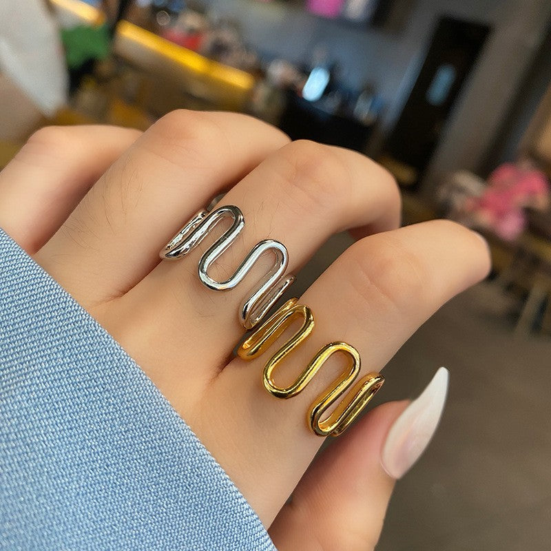 Simple Wave Ring