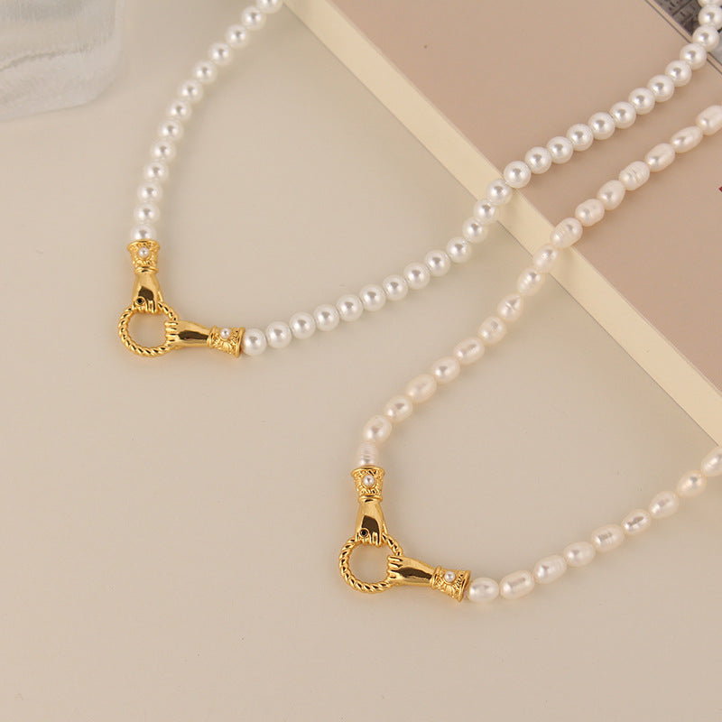Pearl Hand-held Necklace