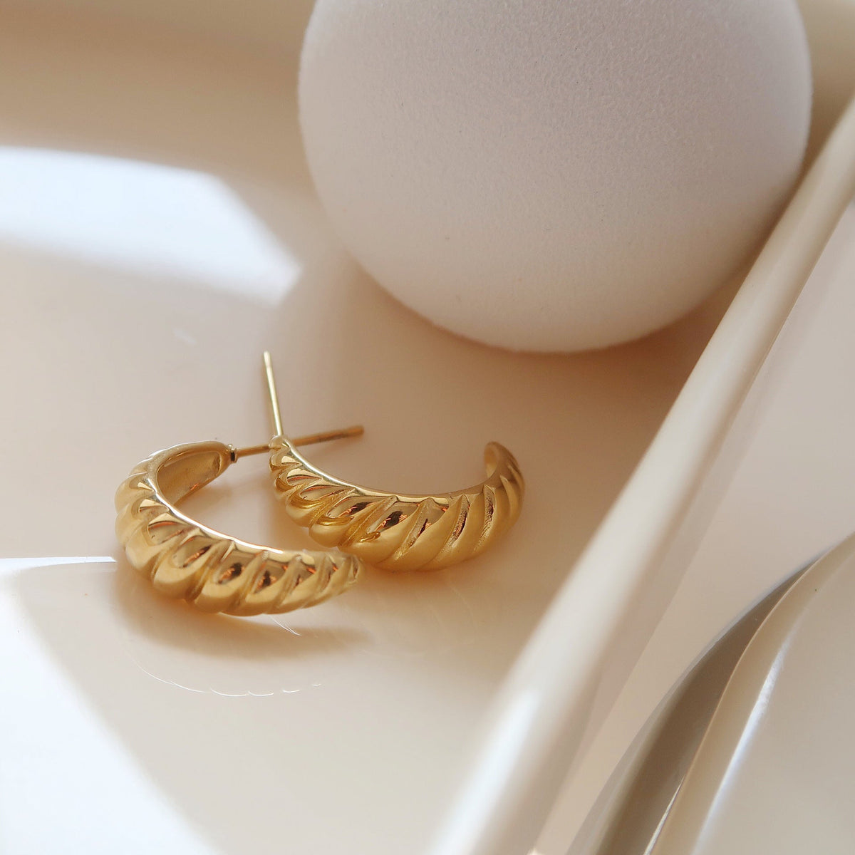 ROPE BIG earrings
