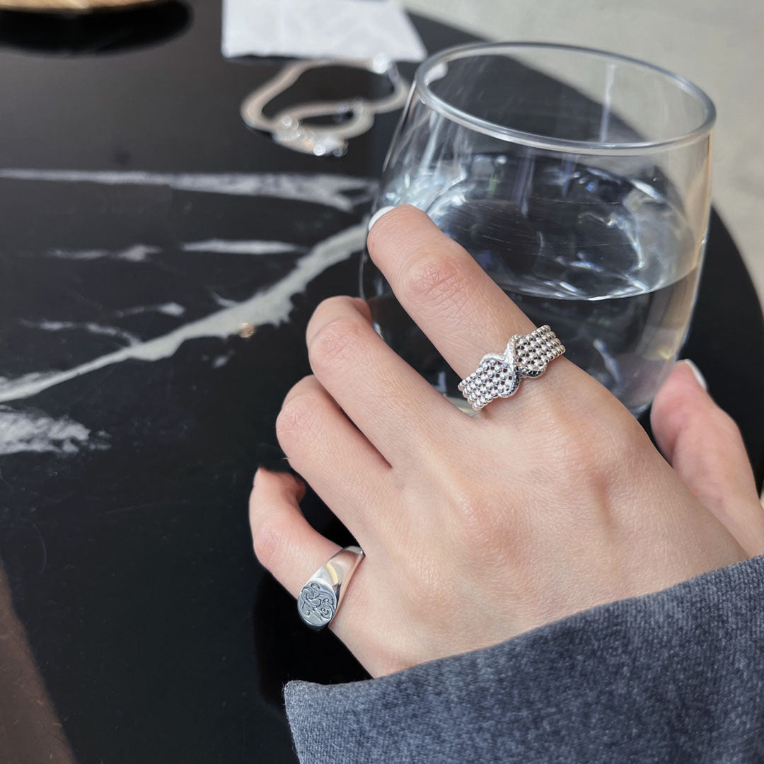Sterling Silver  X-Adjustable Ring