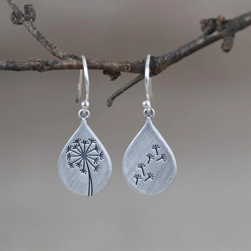 ‘Make A Wish’ Dandelion Earrings