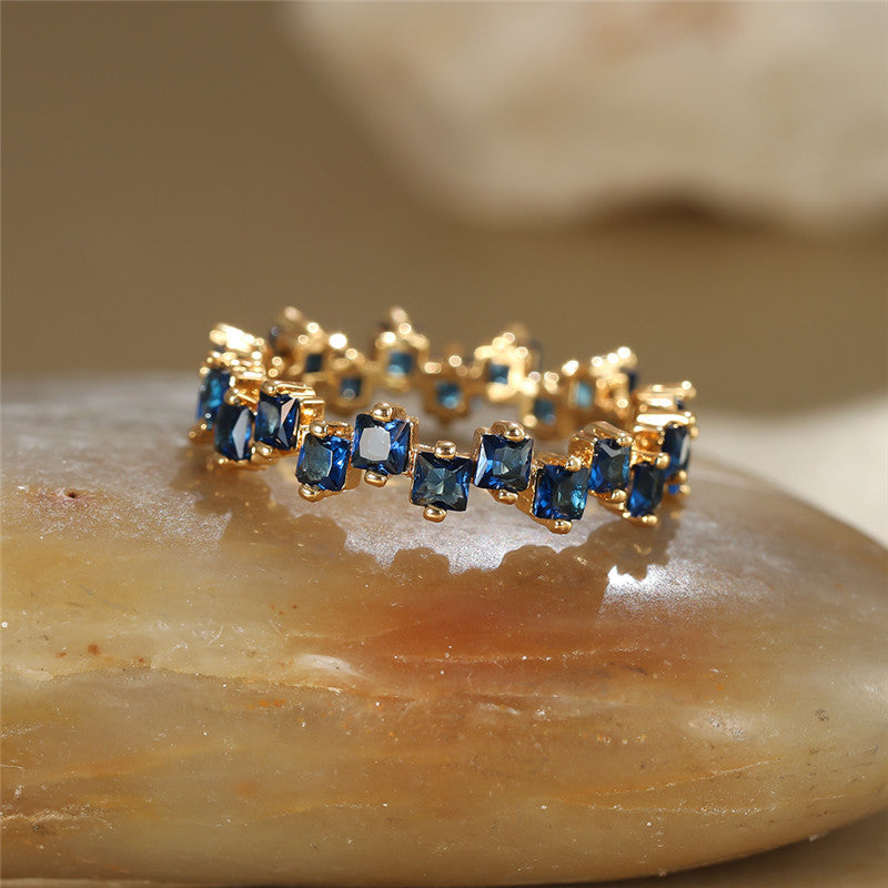 Crushed Diamond Sparkle Ring
