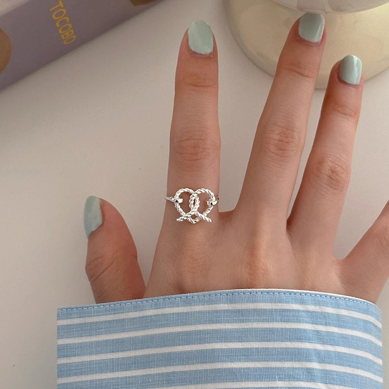 Sterling Silver Lye Bread Ring