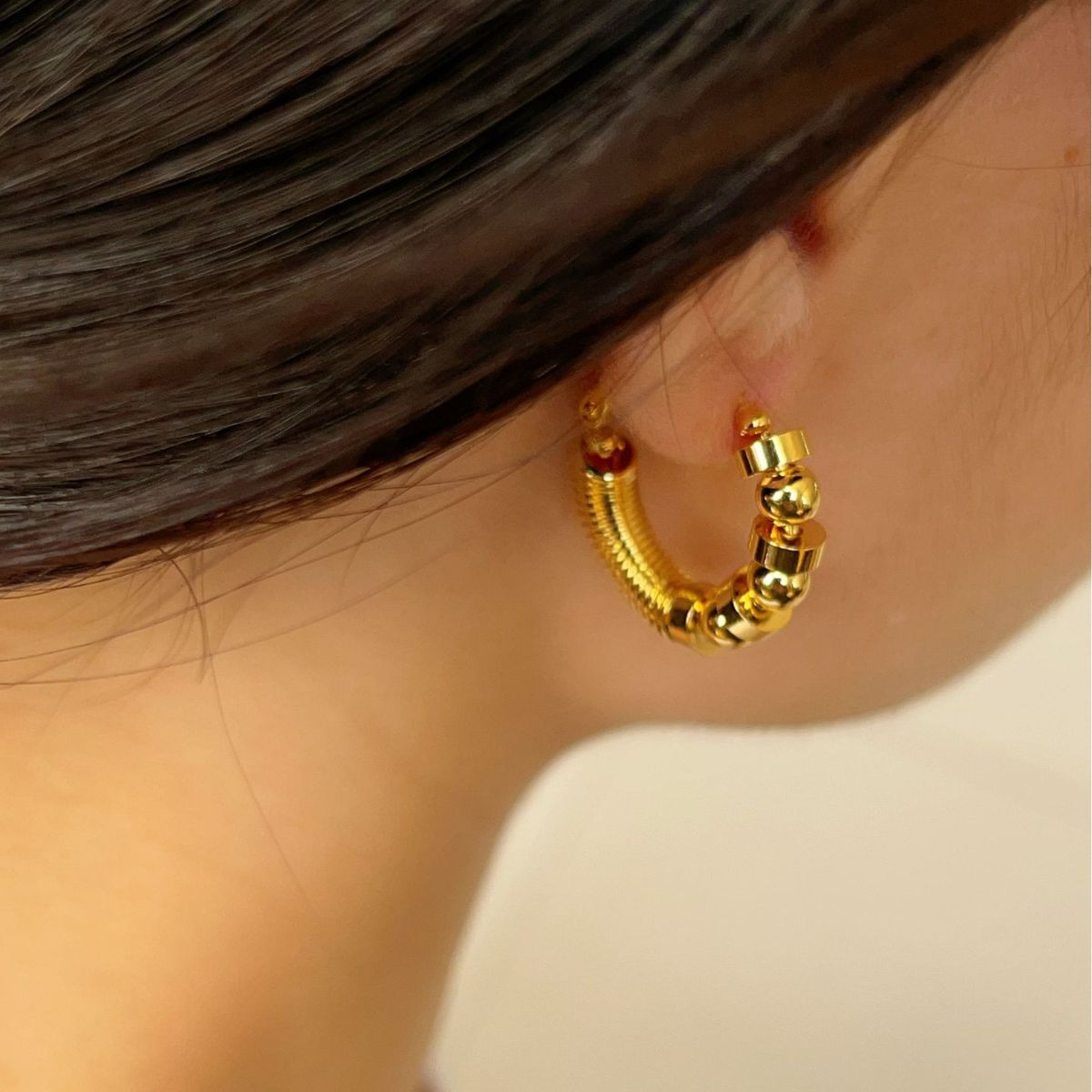 Spring Bead Earrings