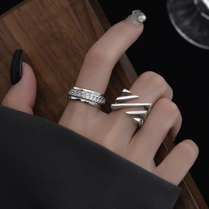 Layered Twill Ring