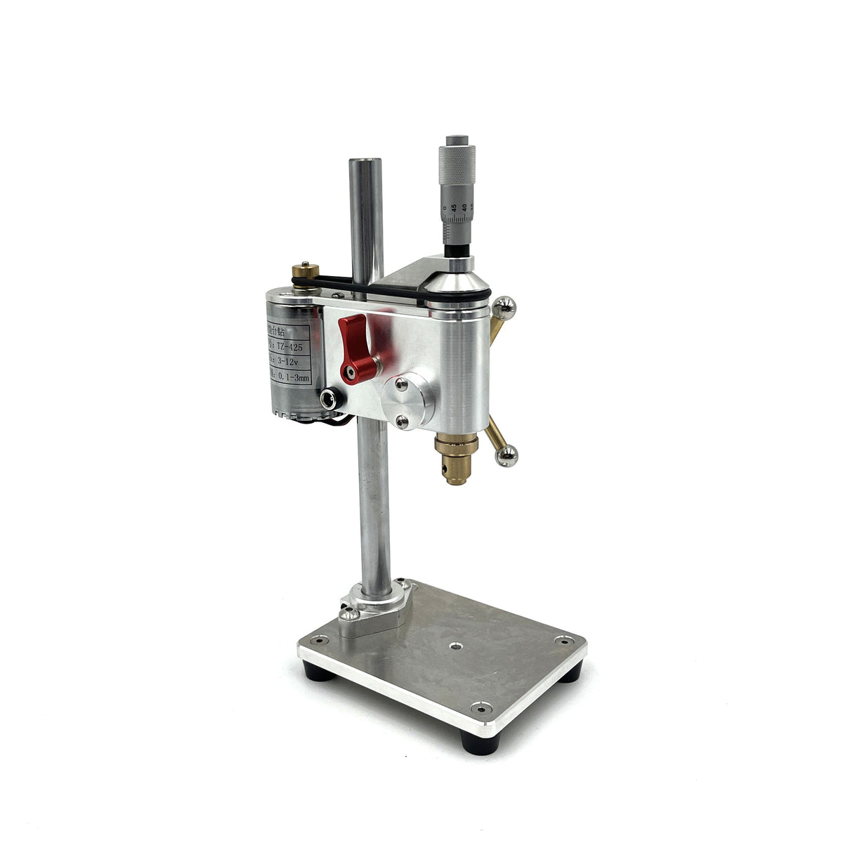Mini Drill Press With Micrometer