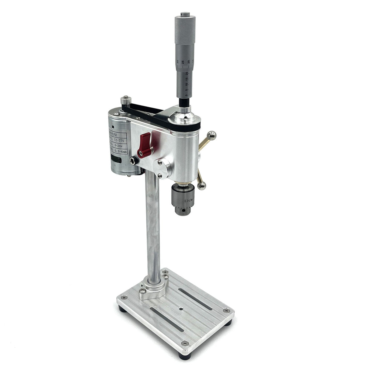 Mini Drill Press With Micrometer