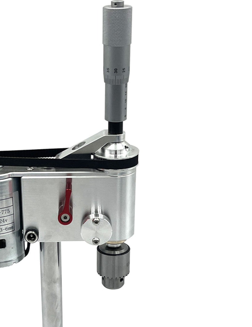 Mini Drill Press With Micrometer