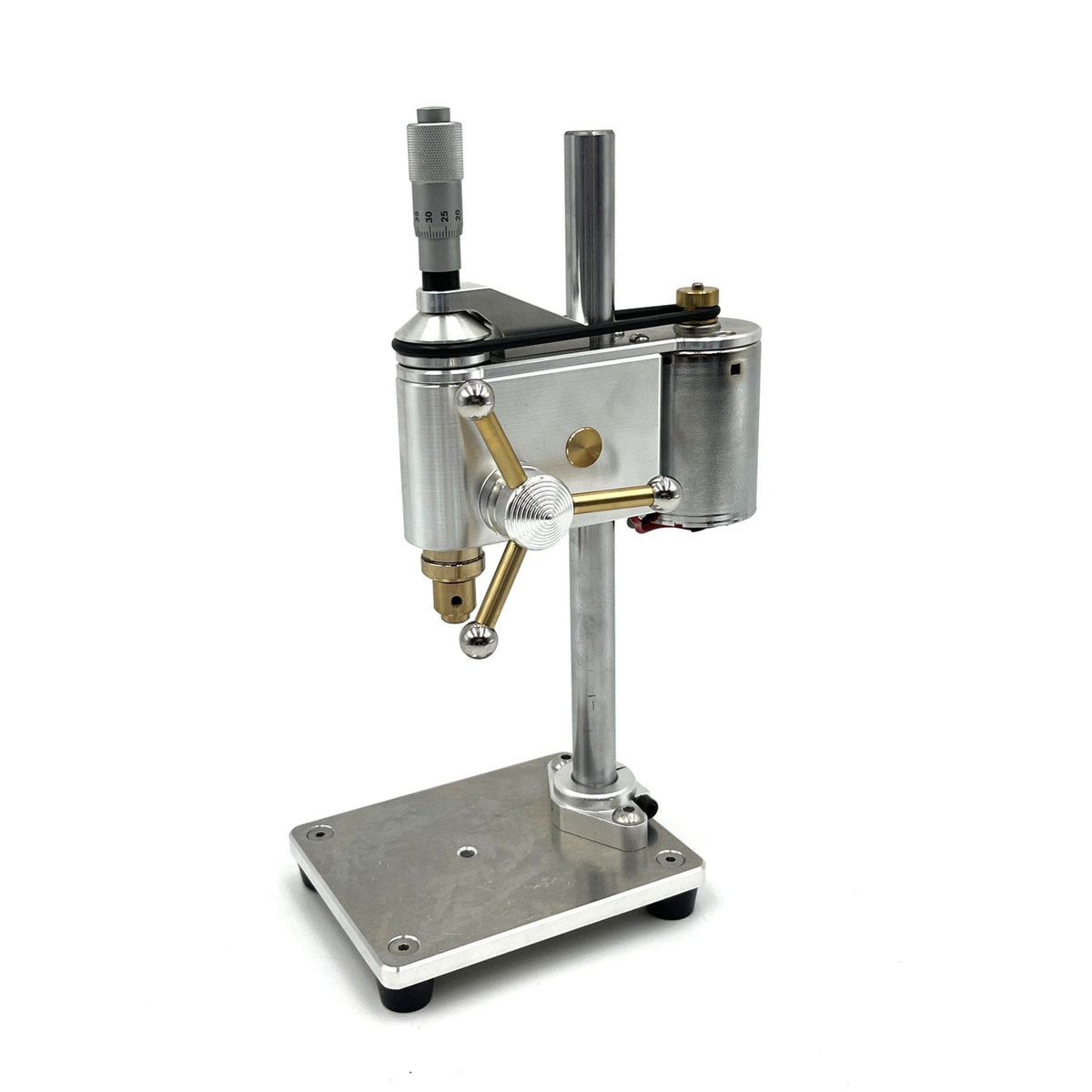 Mini Drill Press With Micrometer