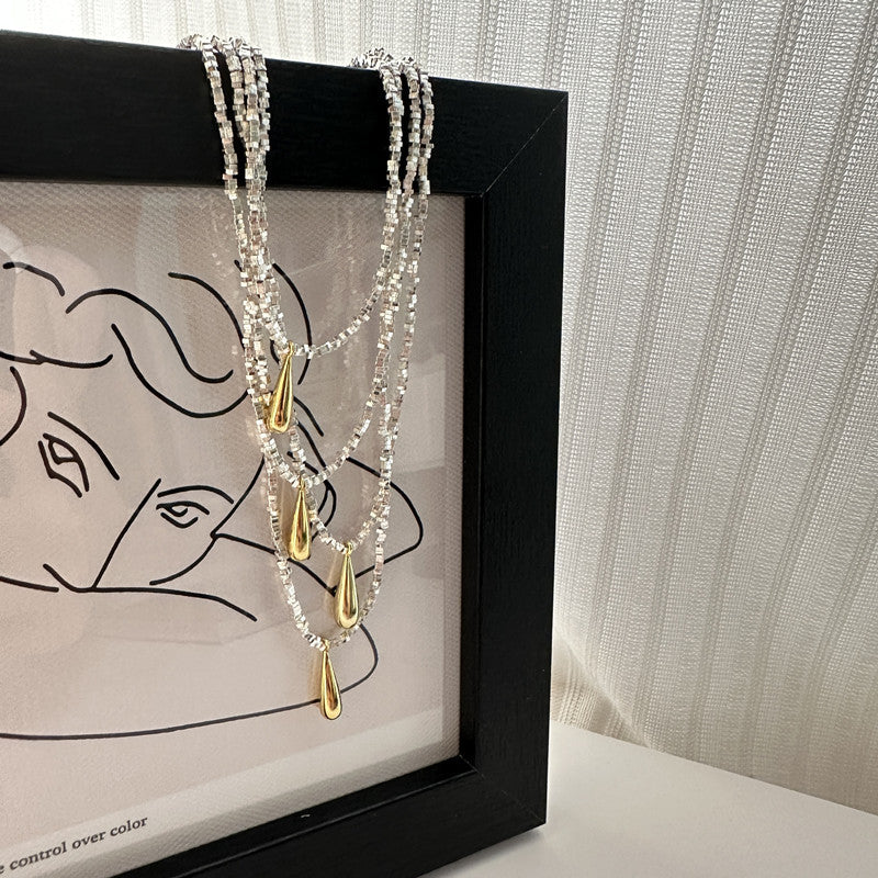 Gold Drops Necklace