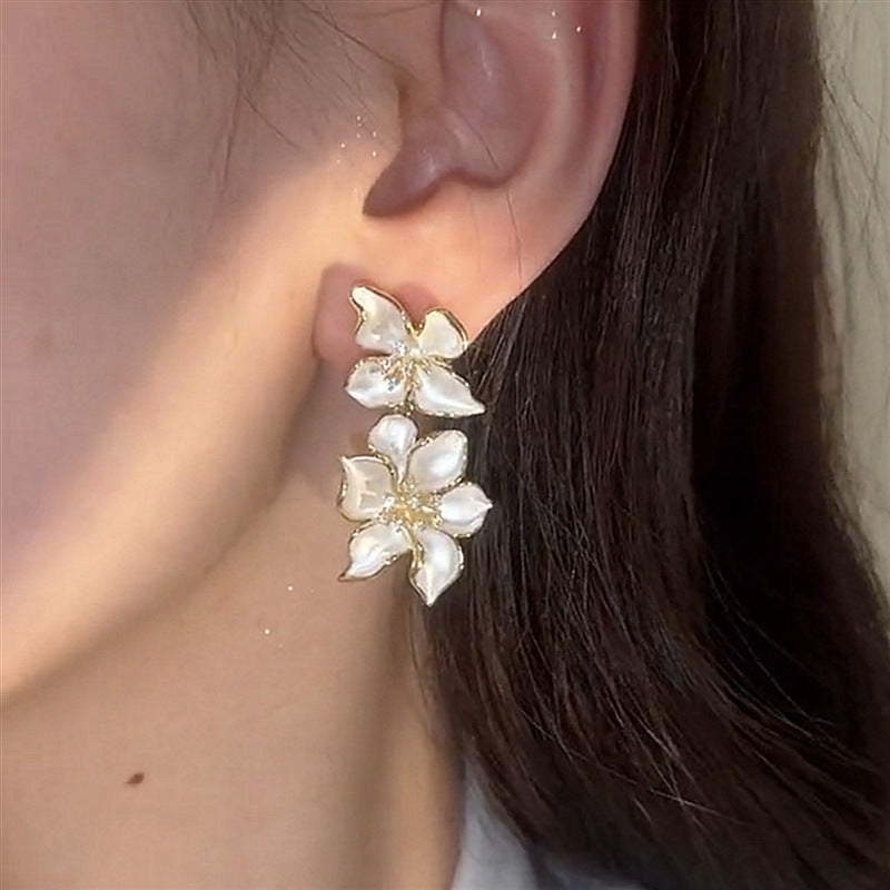 Flower Dangle Earrings