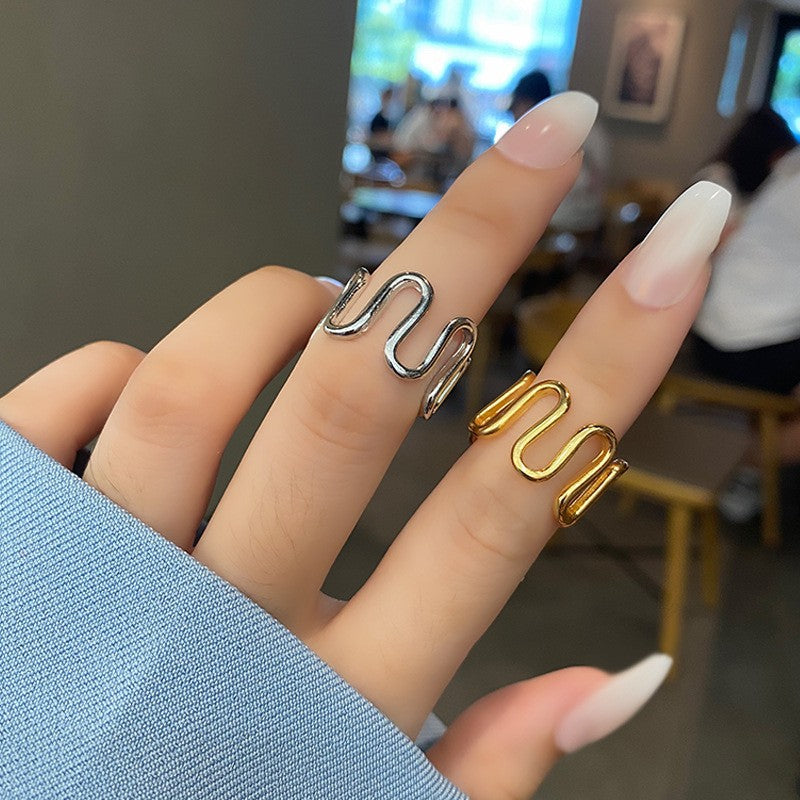 Simple Wave Ring