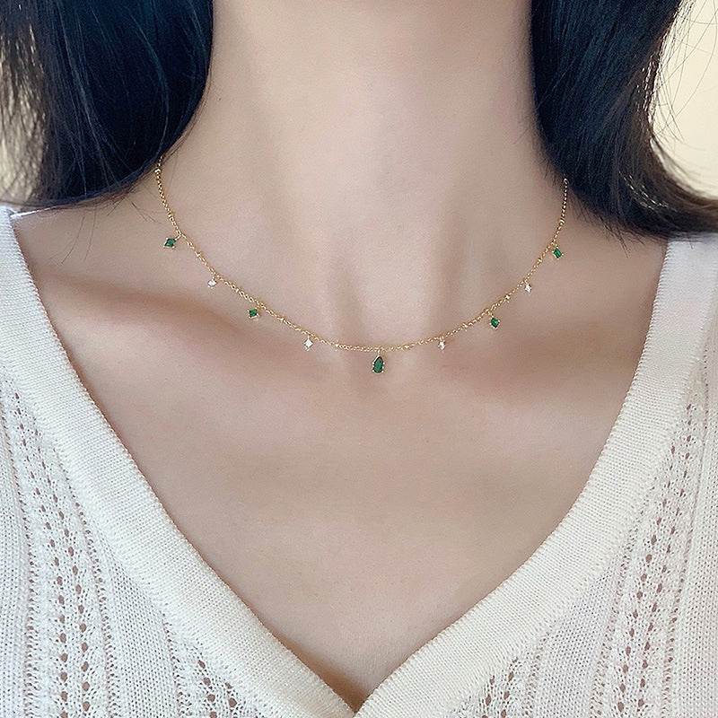 Emily Crystal Choker Necklace