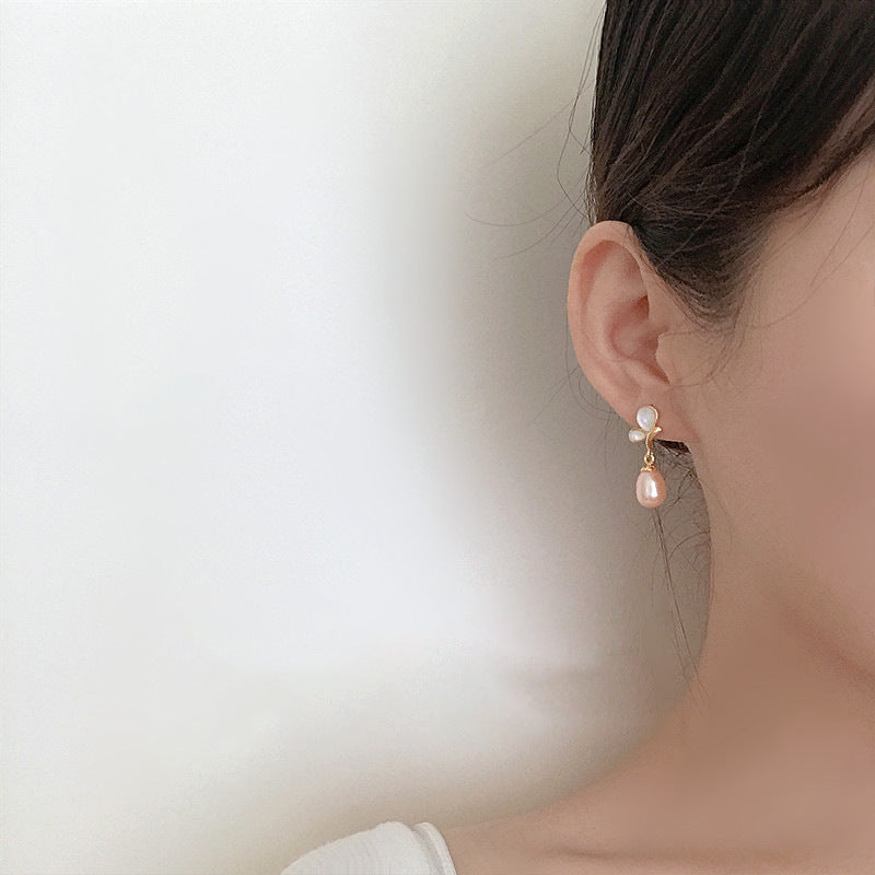 Butterfly Freshwater Pearl Earrings