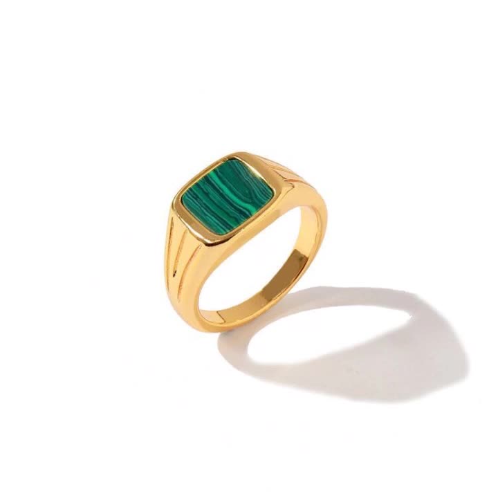 Malachite Ring