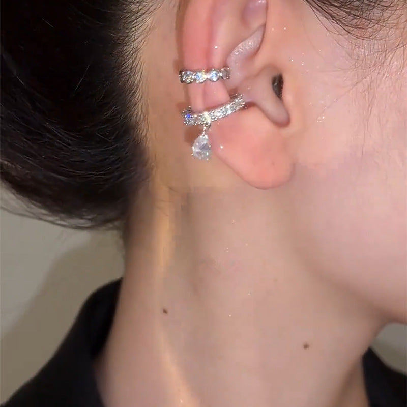Teardrop Ear Cuff Set of Two