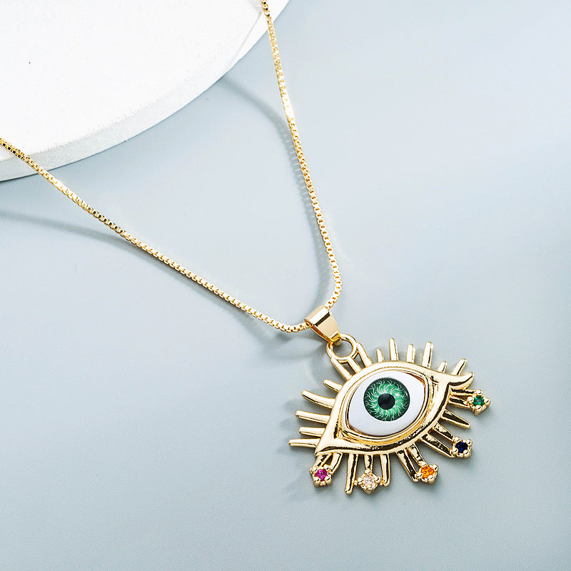 BLUE EYES NECKLACE