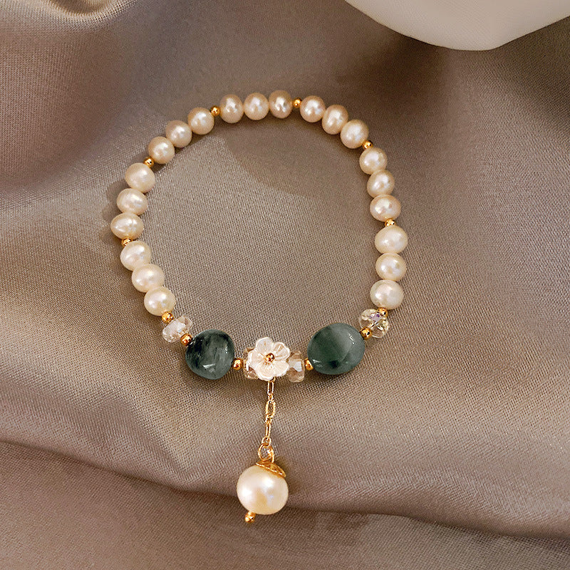 Freshwater Pearl & Stone Bracelet