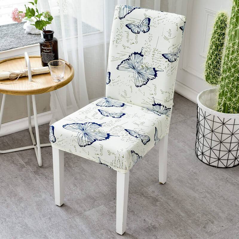Stretch Removable Washable Spandex Dining Chair Covers| 40 Colors