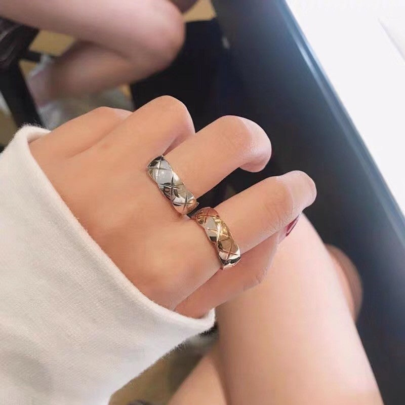 Classic Plaid Ring