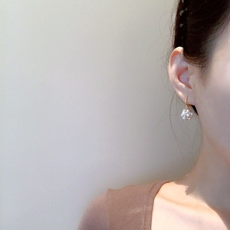Gold Irregular Earrings