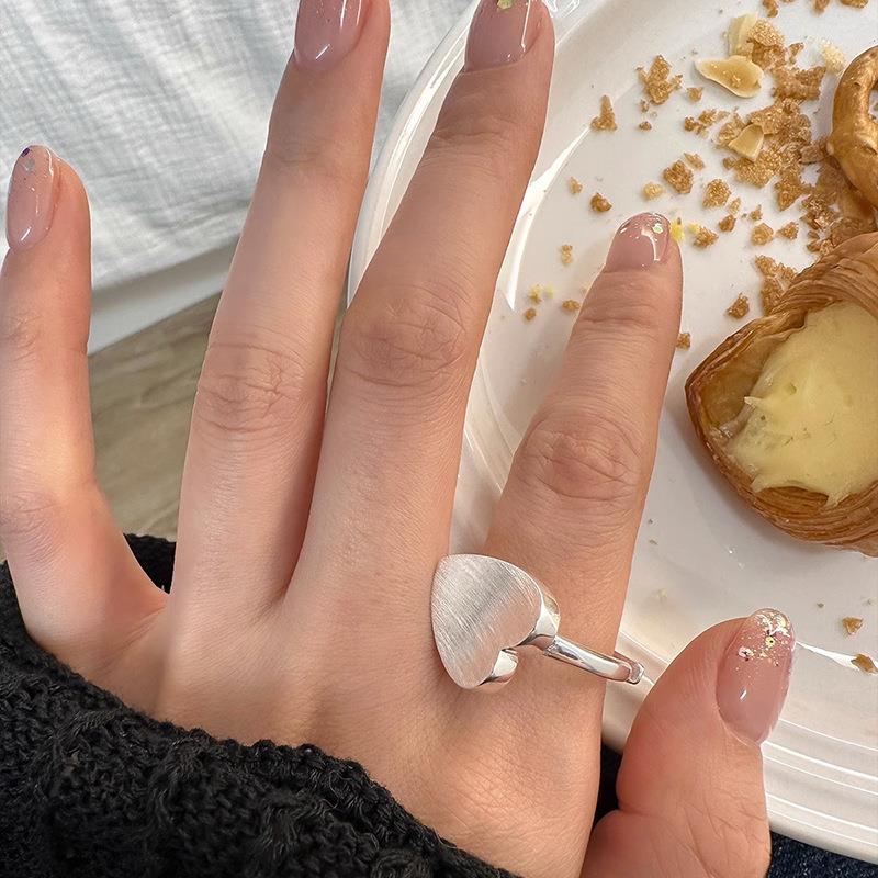 Love Frosted Ring