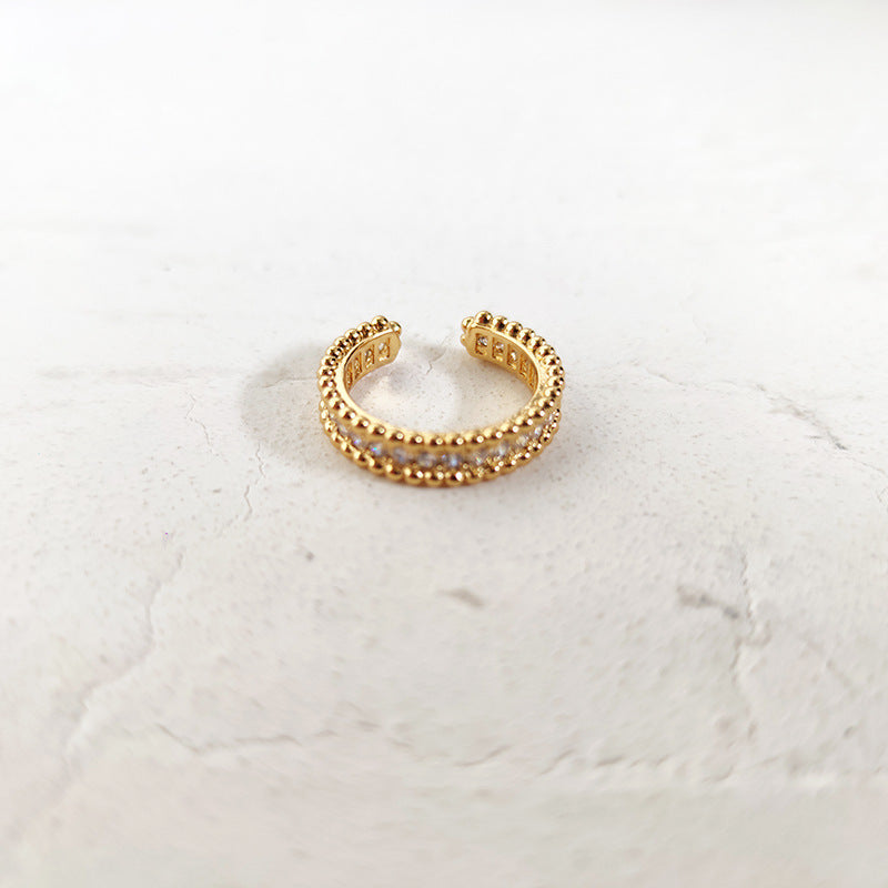 Delicate Zirconia Ring