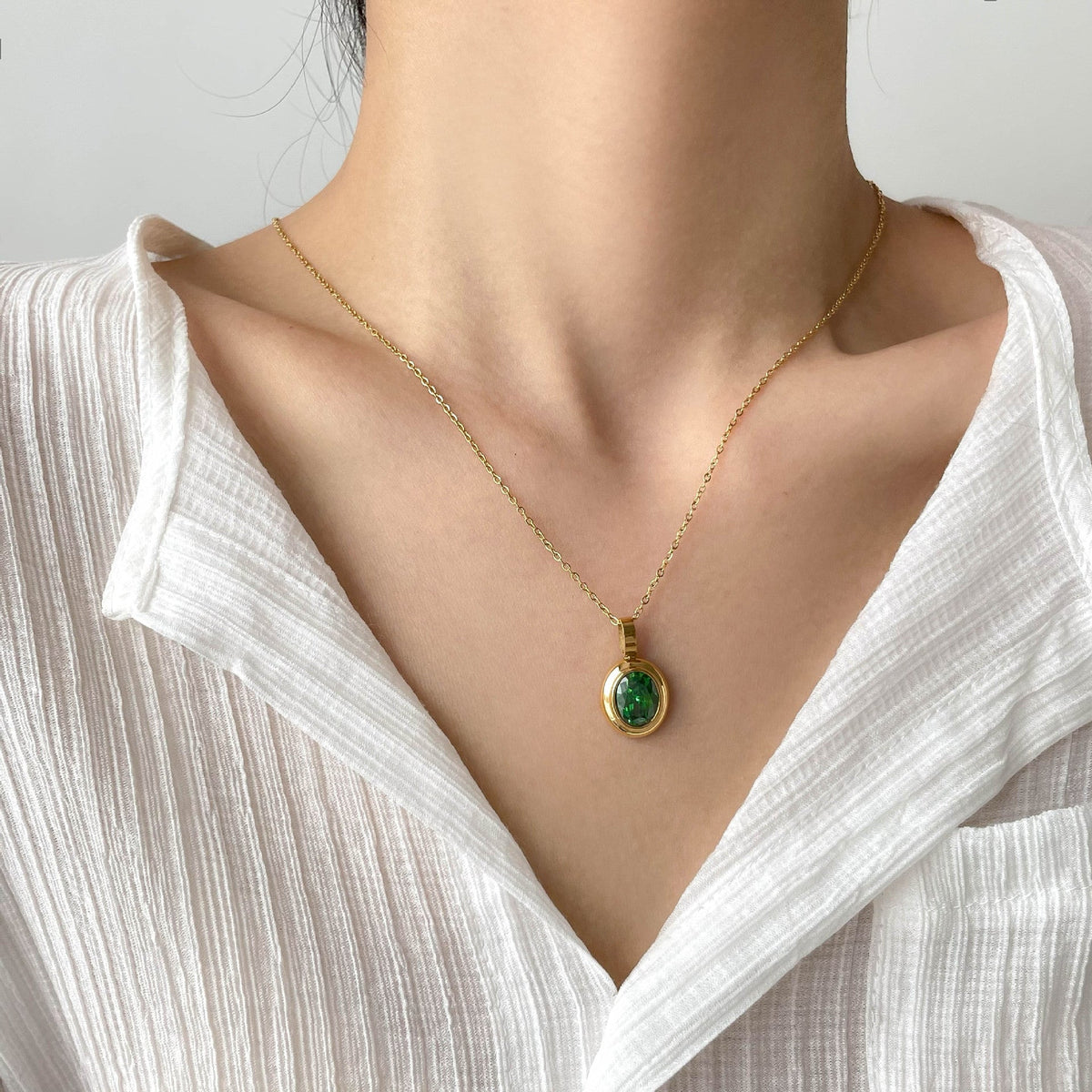Vintage Gemstone Necklace