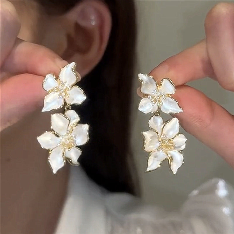 Flower Dangle Earrings
