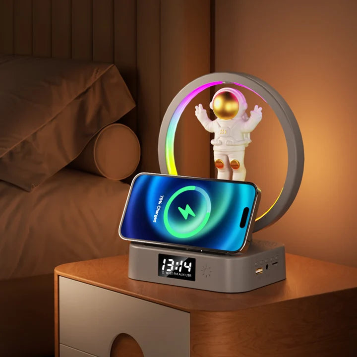 Astronaut Bluetooth Speaker with Levitation & RGB Light