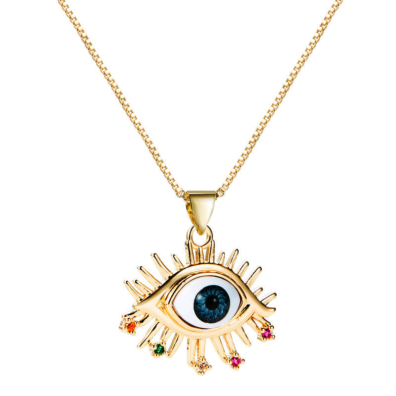 BLUE EYES NECKLACE