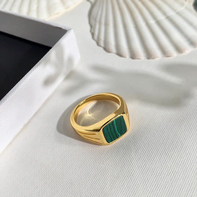 Malachite Ring