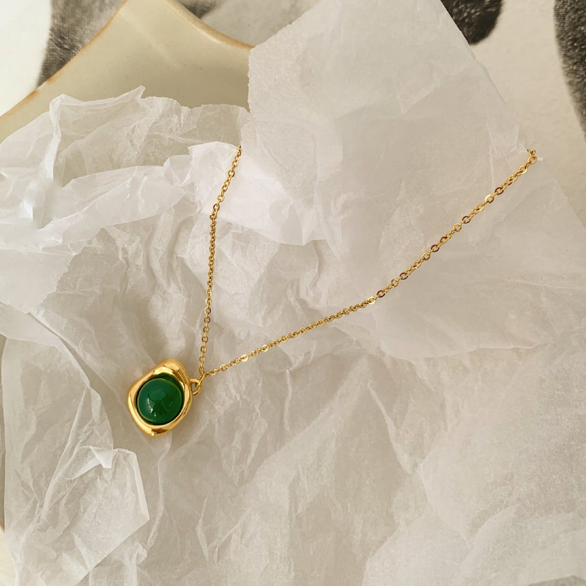 Original Design Chrysoprase Pendant
