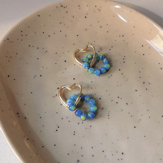 Azure Planet Handcrafted Earrings
