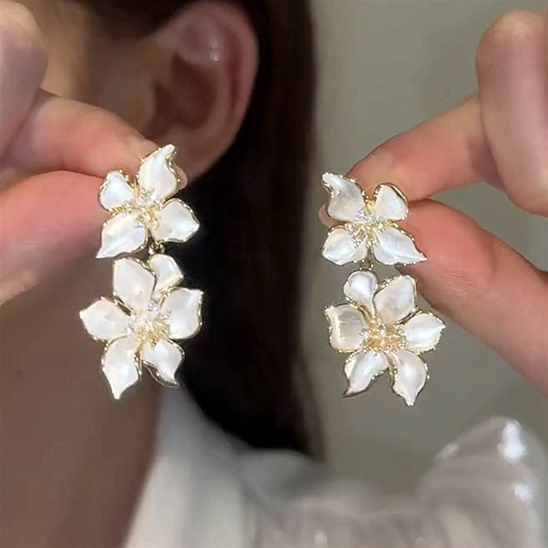 Flower Dangle Earrings