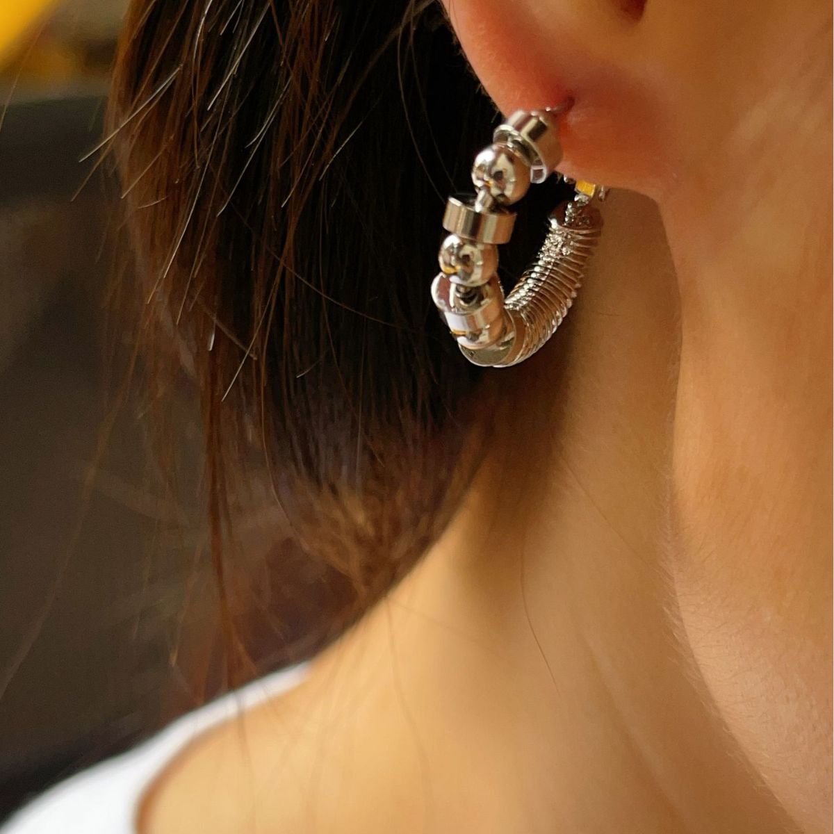 Spring Bead Earrings
